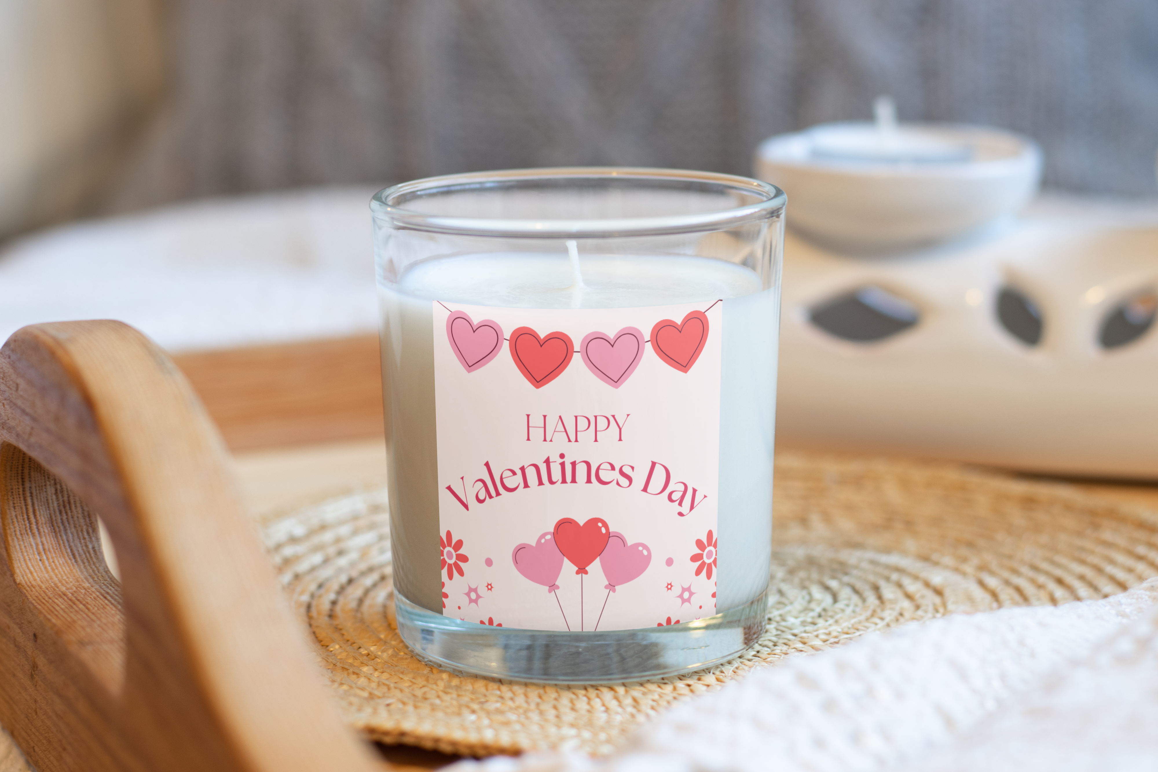 Valentine's Day Candle